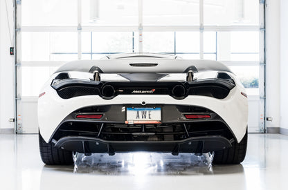 AWE Tuning McLaren 720S Performance Exhaust - Diamond Black Tips 3010-33050 3010-33050 Photo - Mounted
