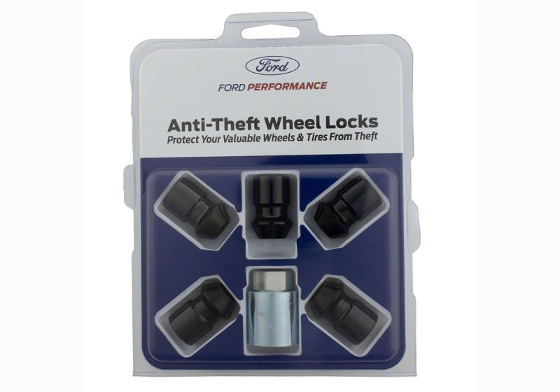 Ford Racing M12X1.5 Black Security Lug Nut - Set of 5 M-1A043-B5 M-1A043-B5 Photo - Unmounted