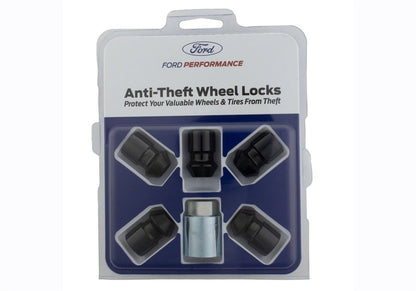 Ford Racing M12X1.5 Black Security Lug Nut - Set of 5 M-1A043-B5 M-1A043-B5 Photo - Unmounted