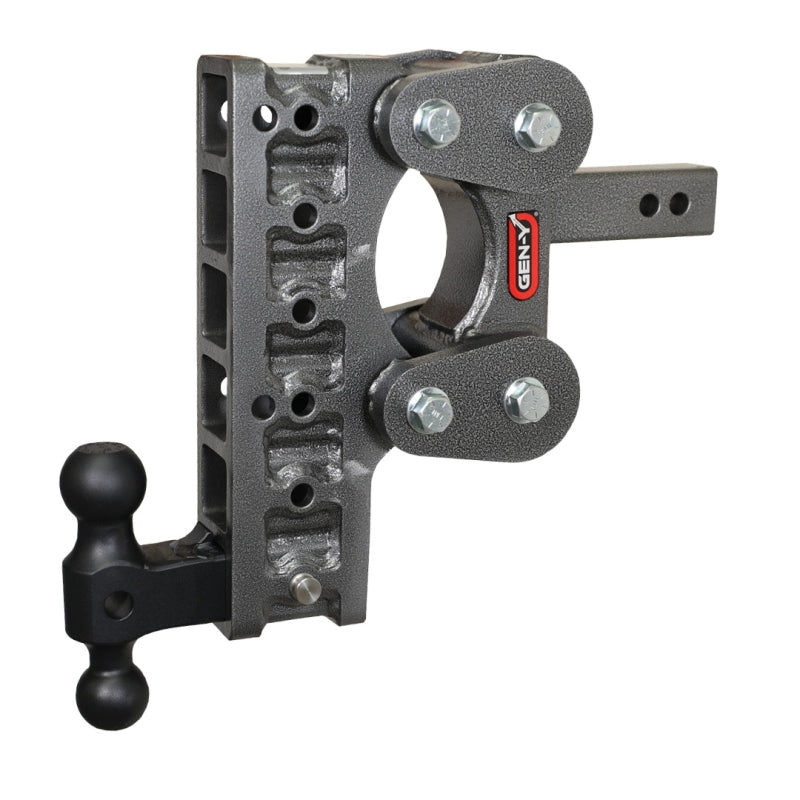 GEN-Y Hitch Gen-Y The Boss Torsion-Flex 3in Shank 12in Drop 2400lb TW 21K Hitch w/GH-061 Dual-Ball GH-1816 GH-1816 Photo - Primary