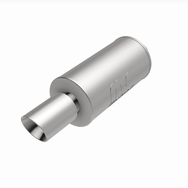 MagnaFlow 7" Round Center/Center Performance Muffler With Tip 14826 360 Degree Image Set