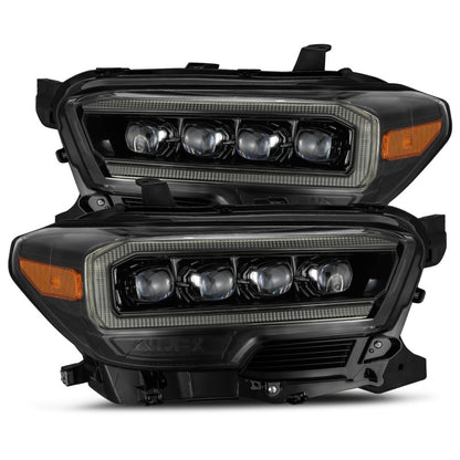 AlphaRex 16-20 Toyota Tacoma NOVA LED Projector Headlight Plank Style Alpha Black w/Activation Light 880705 880705 Photo - Primary
