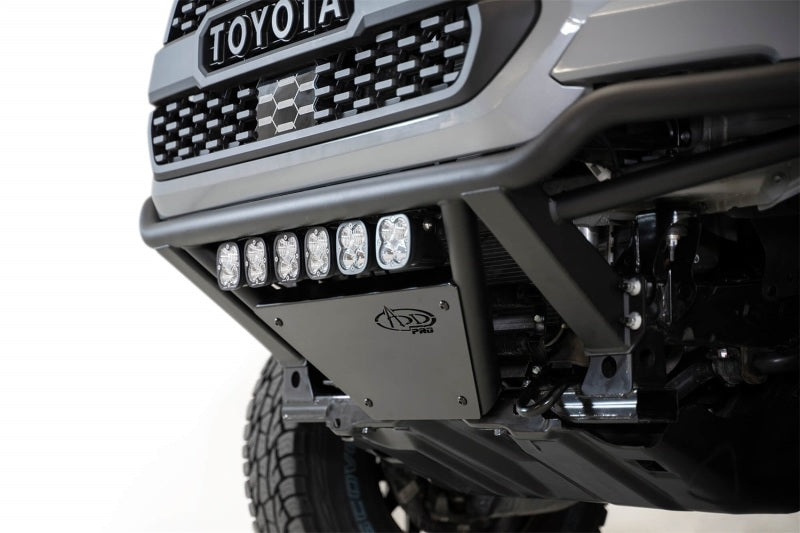 Addictive Desert Designs 16-20 Toyota Tacoma PRO Bolt-On Front Bumper - Hammer Black F688102100103 F688102100103 Photo - Mounted