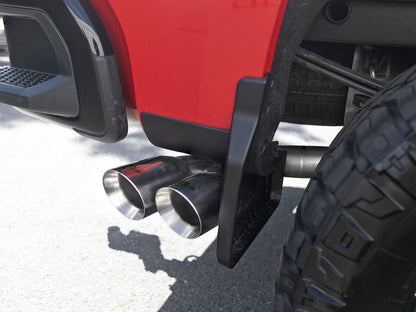 aFe Vulcan Series 3in 304SS Exhaust Cat-Back w/Pol Tip 2019 GM Silverado/Sierra 1500 V6-4.3L/V8-5.3L 49-34106-P 49-34106-P Photo - Mounted