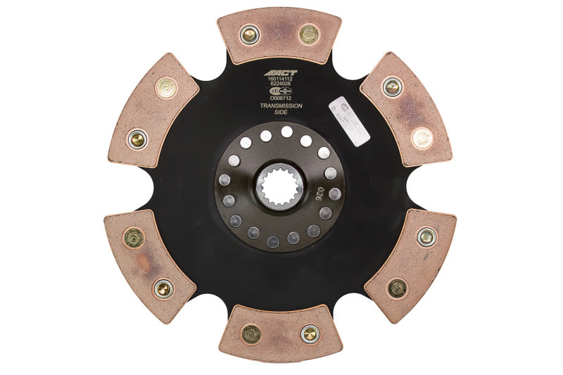 ACT 6-Puck Solid Hub Race Disc Chrysler PT CRUISER Base L4 01-04 6224026 Photo - Primary