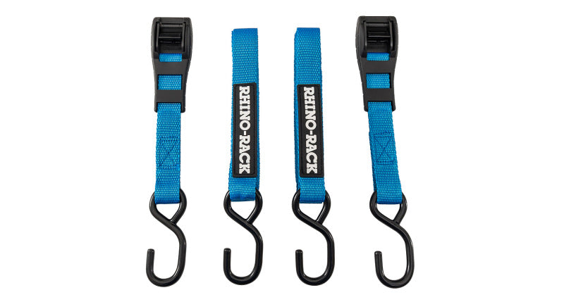 Rhino-Rack Tie Down Strap w/Hook - 3m/118in - Pair RTDH3 RTDH3 Photo - Primary
