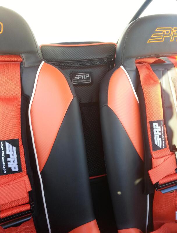 PRP Seats PRP Polaris RZR Center Bag - Black E34-210 E34-210 Photo - Close Up