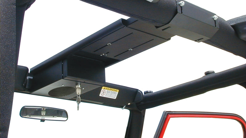 Tuffy Products Tuffy Overhead Console- Single Compartment Black 103-01 103-01 Photo - Primary