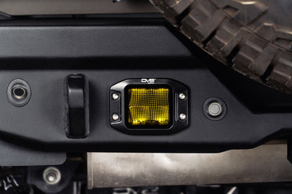 DV8 Offroad DV8 3-Inch Elite Series LED Amber Flush Mount Pod Light BE3FMW40W-A BE3FMW40W-A Photo - Unmounted
