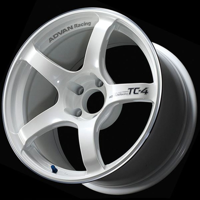 Advan TC4 18x7 / 4x100 / +41 Offset / 63 CB - Racing White Metallic & Ring YAD8E41AWMR YAD8E41AWMR User 1