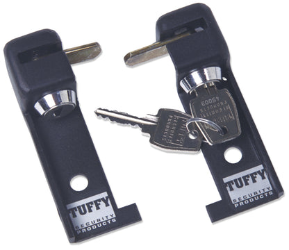 Tuffy Products Tuffy Door Locker Set Cj/Yj Black 037-01 037-01 Photo - out of package