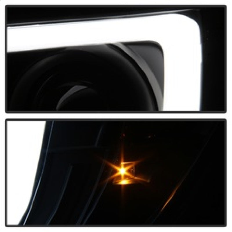 Spyder Toyota Tacoma 05-11 Projector Headlights - Light Bar DRL - Black PRO-YD-TT05V2-LB-BK 5084514 5084514 Photo - Unmounted