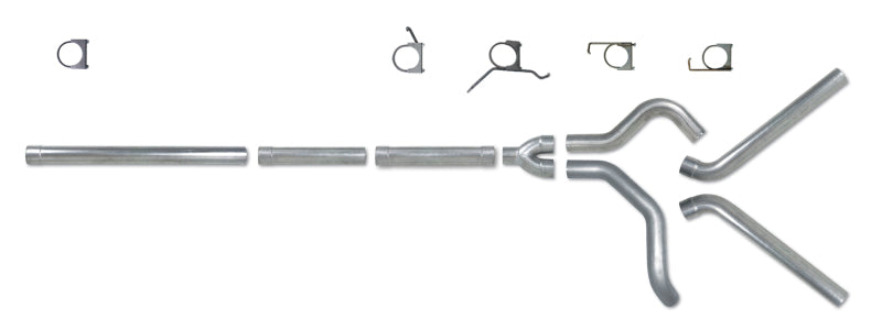 Diamond Eye Performance Diamond Eye KIT 4in CB MFLR RPLCMENT PIPE DUAL AL: 2004.5-2007.5 DODGE CUMMINS 600 K4236A-RP K4236A-RP Photo - Primary