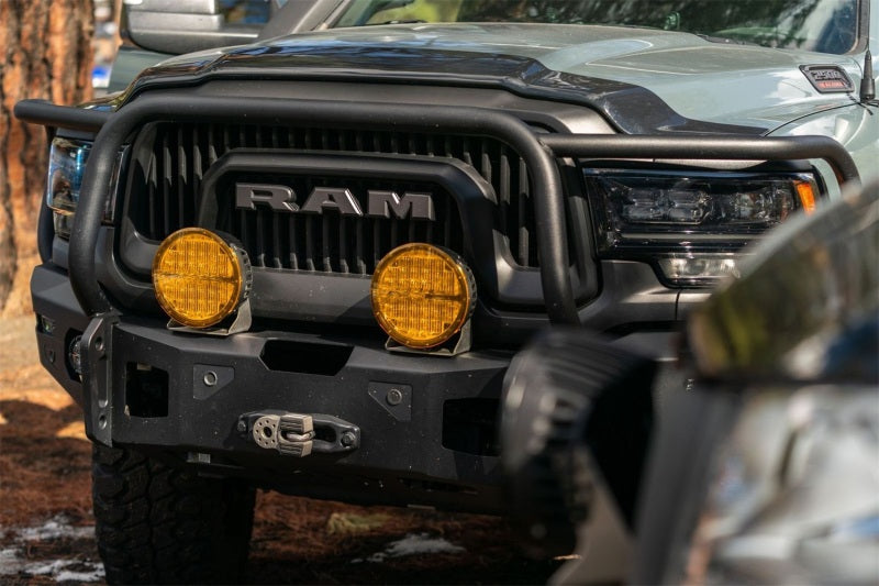 Rigid Industries 360-Series 9in LED Cover - Yellow 363682 363682 Photo - Mounted