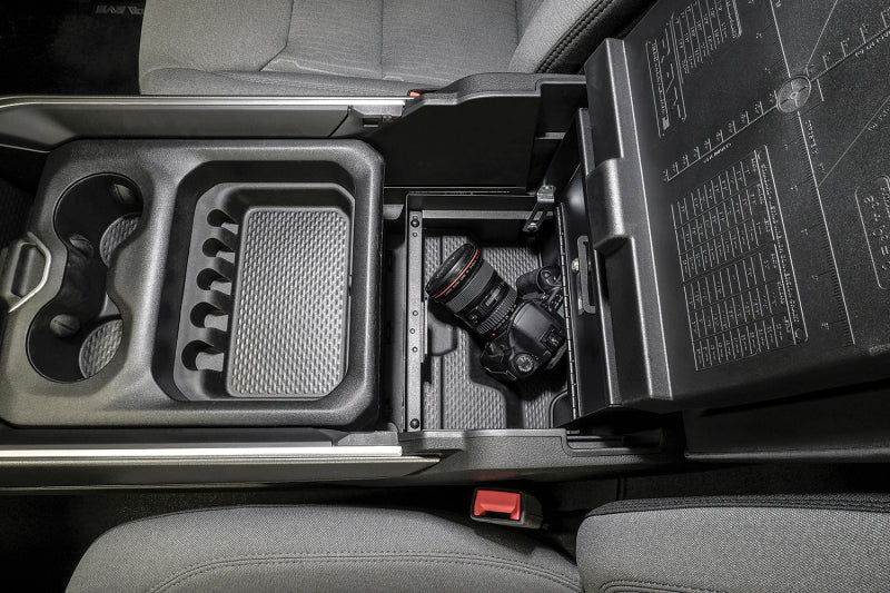 Tuffy Products Tuffy Console Safe W/ Keyed Lock For Ram Trucks W/ Sliding Tray Console 354-01 354-01 Photo - Mounted