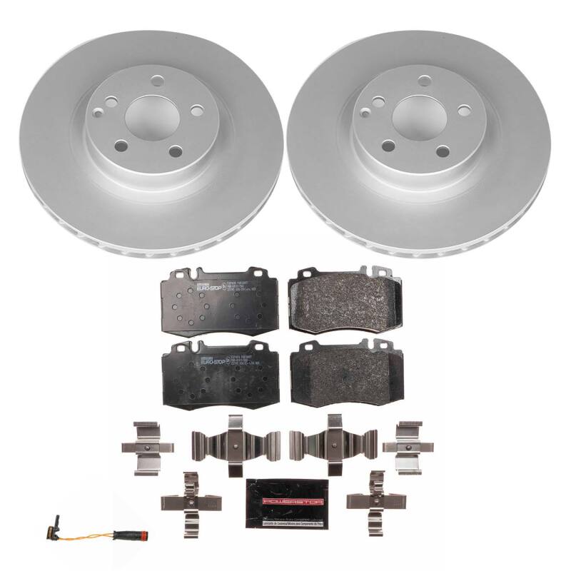 PowerStop Power Stop 07-09 Mercedes-Benz E550 Front Euro-Stop Brake Kit ESK6599 ESK6599 Photo - Primary