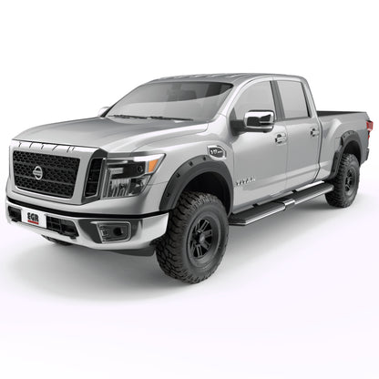EGR 2017 Nissan Titan Bolt-On Look Fender Flares - Set - Black Matte (796005) 796005 796005 Photo - Primary