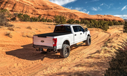 AMP Research 2022 Ford F-250/350/450 All Cabs (Fits Only Sync 4 Models) PowerStep Plug N Play - Blk 76242-01A 76242-01A Photo - Mounted