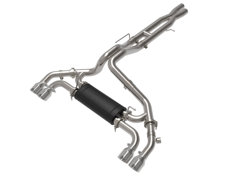 aFe Vulcan Series 2.5in 304SS Cat-Back Exhaust 2021+ Jeep Wrangler 392 6.4L w/ Polished Tips 49-38098-P 49-38098-P Photo - Primary