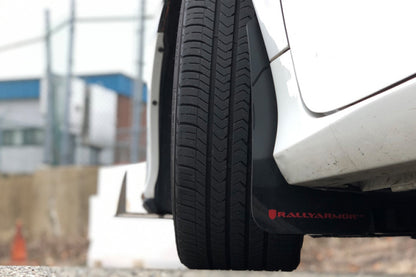 Rally Armor 16-19 Honda Civic Si UR White Mud Flap w/ Red Logo MF50-UR-WH/RD MF50-UR-WH/RD User 1