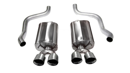 Corsa Performance 09-13 Chevrolet Corvette C6 6.2L V8 Polished Sport Axle-Back Exhaust 14108 Photo - Primary