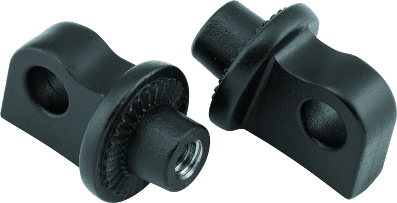 Kuryakyn Splined Peg Adaptors Blk 8898 8898 Photo - Primary