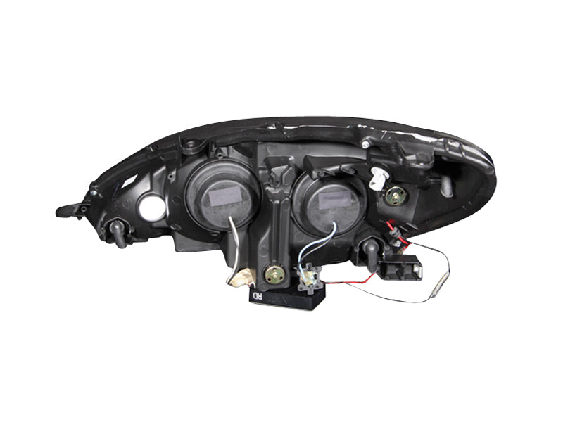 Anzo 2002-2003 Lexus Es300 Projector Headlights w/ Halo Chrome (CCFL) 121173 Photo - Unmounted
