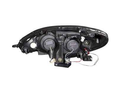 Anzo 2002-2003 Lexus Es300 Projector Headlights w/ Halo Chrome (CCFL) 121173 Photo - Unmounted