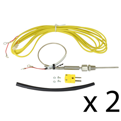 AEM Electronics EGT Sensor - 2 Pk,QTY 2 K-Type Closed Tip Thermocouples, Inconel 30-2068-2 Photo - Primary