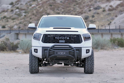 Fabtech 16-19 Toyota Tundra TRD PRO 4WD 4in Perf. System w/DL 2.5 Resi Coilovers & Rear DL Shocks K7078DL K7078DL Photo - Mounted