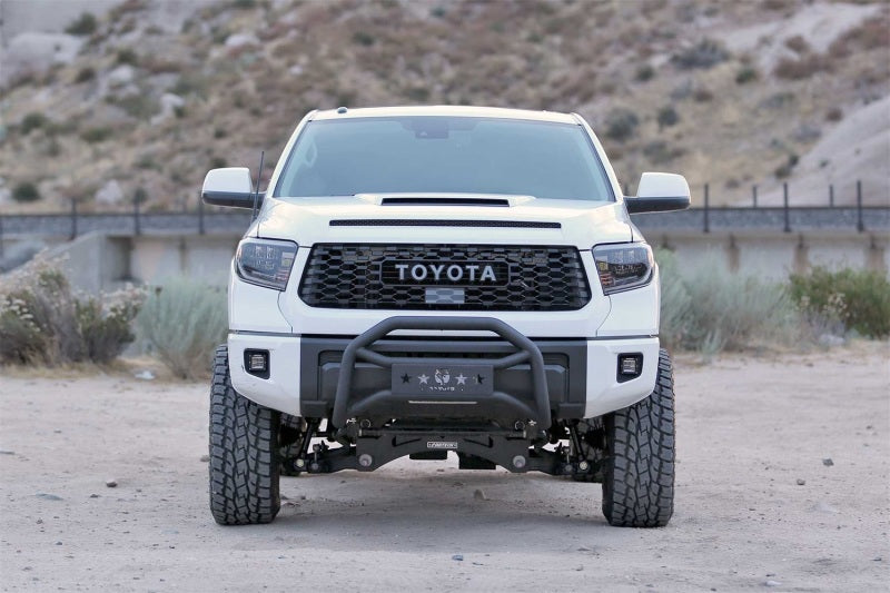 Fabtech 16-19 Toyota Tundra TRD PRO 4WD 4in Perf. System w/DL 2.5 Resi Coilovers & Rear DL Shocks K7078DL K7078DL Photo - Mounted