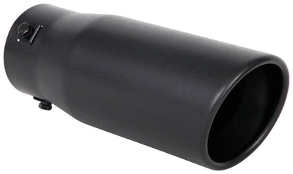 Spectre Exhaust Tip 3-1/2in. OD / Slant - Black 22360 22360 Photo - Primary
