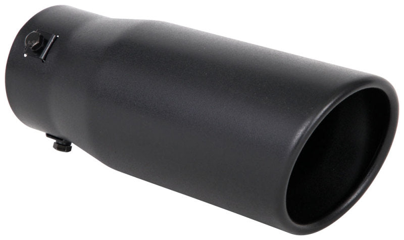 Spectre Exhaust Tip 3-1/2in. OD / Slant - Black 22360 22360 Photo - Primary