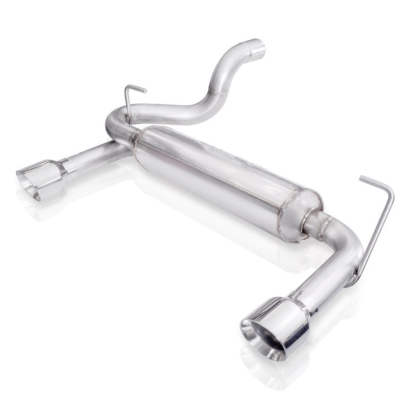 Stainless Works 2018+ Jeep Wrangler JL 304SS Factory Connect 2.5in Axle Back Exhaust System JPJLAB JPJLAB Photo - Primary