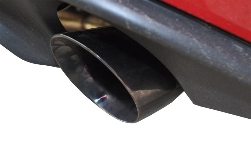 Corsa Performance 14-15 Volkswagen GTI Mk7 Black Sport 3.0in Cat-Back Dual Rear Exit 14834BLK Photo - Mounted