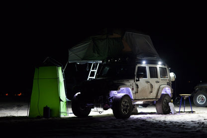 KC HiLiTES 2" C-Series C2 LED - 2-Light System - Backup - 20W Flood Beam 519 519 Photo - lifestyle view