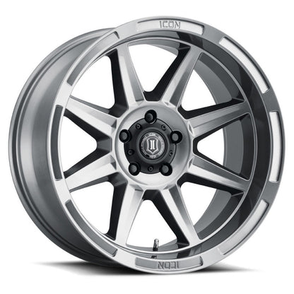ICON Bandit 20x10 6x5.5 -24mm Offset 4.5in BS Gunmetal Wheel 6020108345GM 6020108345GM Photo - Primary