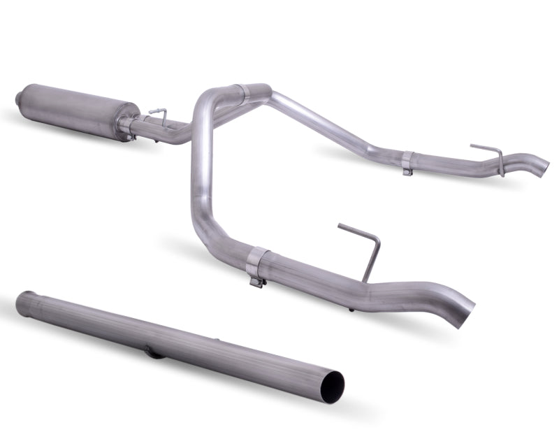 Gibson 2019 GMC Sierra 1500 Denali 5.3L 3in/2.5in Cat-Back Dual Split Exhaust - Stainless 65692 65692 Photo - Primary