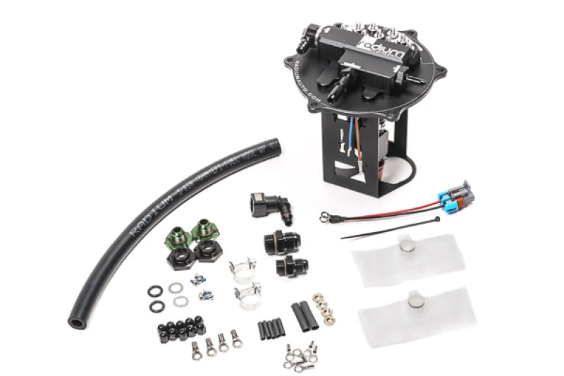Radium Engineering EVO 7/8/9 Fuel Pump Hanger For Walbro F90000267/274/285 - Pumps Not Included 20-1342 20-1342 Photo - Primary