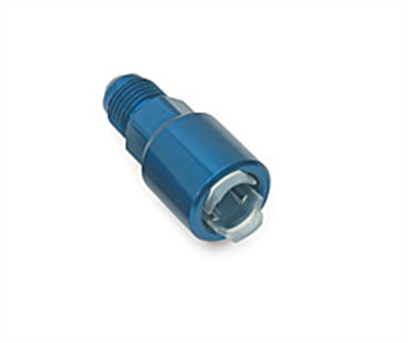 Russell -6 AN Male x 3/8' SAE Quick-Disconnect Female (Blue Finish) 640850 Photo - Primary