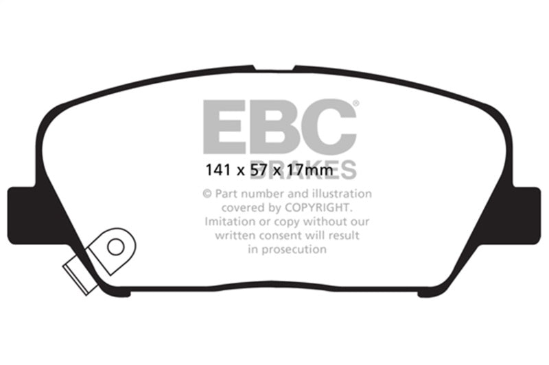 EBC Disc Brake Pad Set UD1413 Photo - Primary