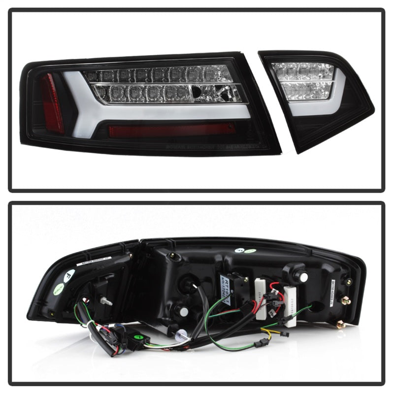 Spyder 09-12 Audi A6 LED Tail Lights - Black (ALT-YD-AA609-LED-BK) 5085160 5085160 Photo - Unmounted