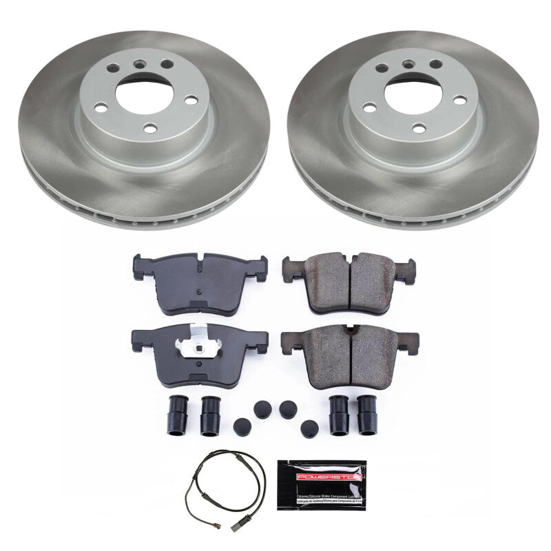 PowerStop Power Stop 15-18 BMW X4 Front Semi-Coated Rotor Kit SC6038 SC6038 Photo - Primary