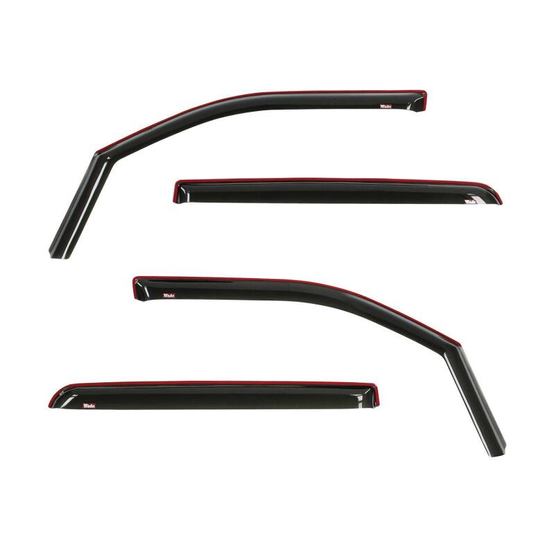 Westin 19-22 Ram 1500 Crew Cab(Excl. 19-22 Ram 1500 Classic) In Channel Wind Deflector 4pc - Smoke 72-35407 72-35407 Photo - Primary
