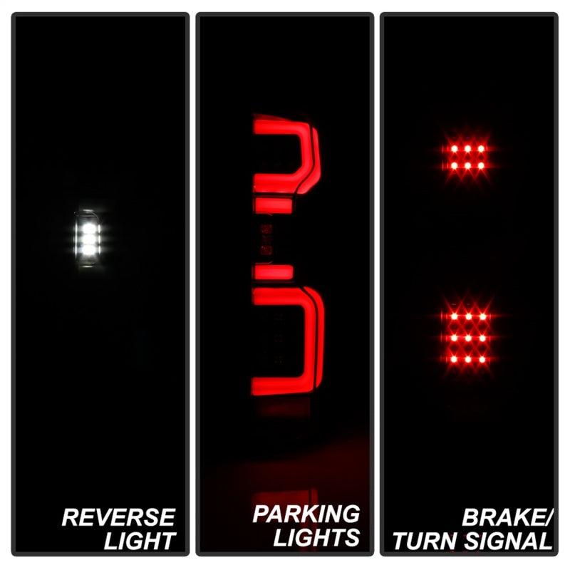 Spyder Chevy Silverado 19-20 LED Tail Light Black ALT-YD-CS19HAL-BK 5087256 5087256 Photo - Unmounted