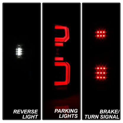 Spyder Chevy Silverado 19-20 (Do Not Fit Halogen Model) LED Tail Light Blk ALT-YD-CS19LED-BK 5087270 5087270 Photo - Unmounted