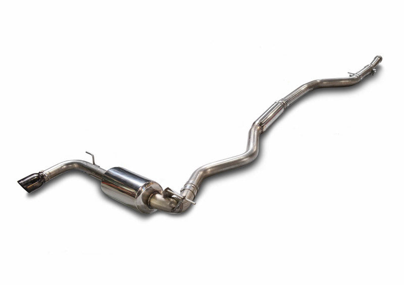 AWE Tuning BMW F30 320i Touring Exhaust &amp; Performance Mid Pipe - Chrome Silver Tip (90mm) 3015-22042 3015-22042 Photo - Primary