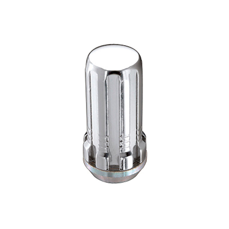 McGard SplineDrive Lug Nut (Cone Seat) M14X1.5 / 1.648in. Length (Box of 50) - Chrome (Req. Tool) 65036 65036 Photo - Primary