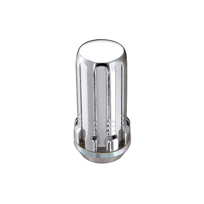 McGard SplineDrive Lug Nut (Cone Seat) M14X1.5 / 1.648in. Length (Box of 50) - Chrome (Req. Tool) 65036 65036 Photo - Primary