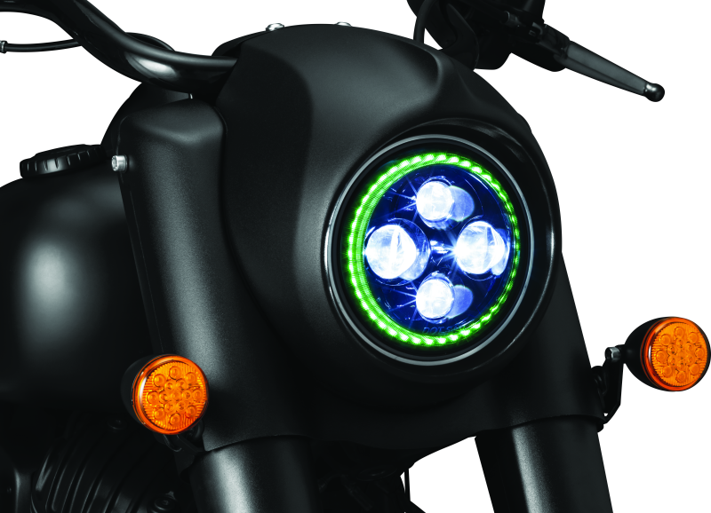 Kuryakyn Orbit Headlight Adptr Blk 2469 2469 User 1